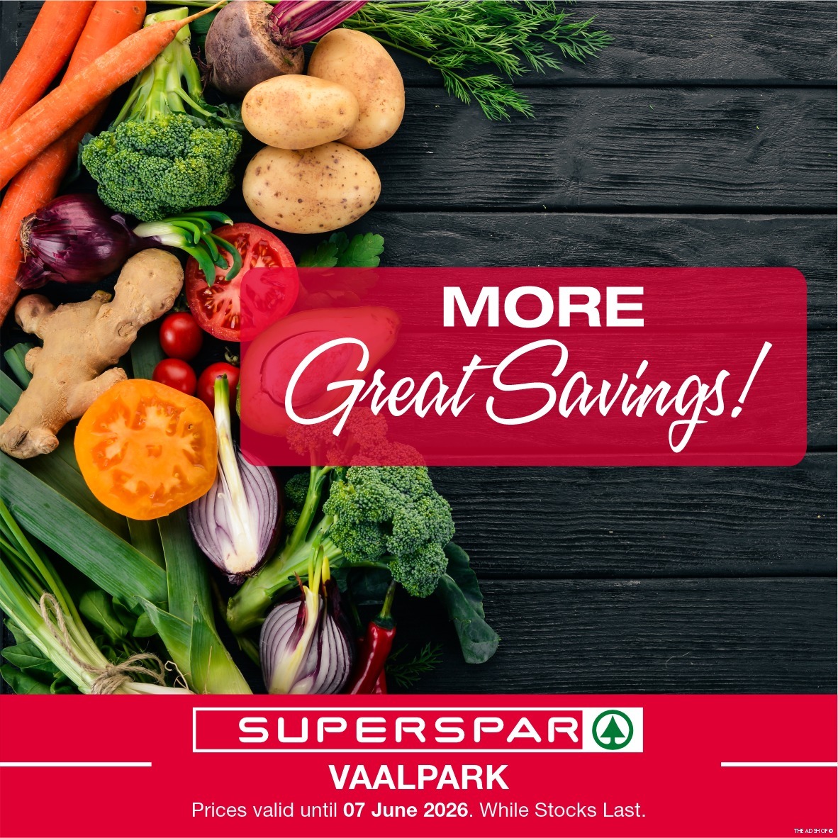 SPAR Vaalpark Facebook ad: BIG SAVINGS ARE WAITING FOR YOU!