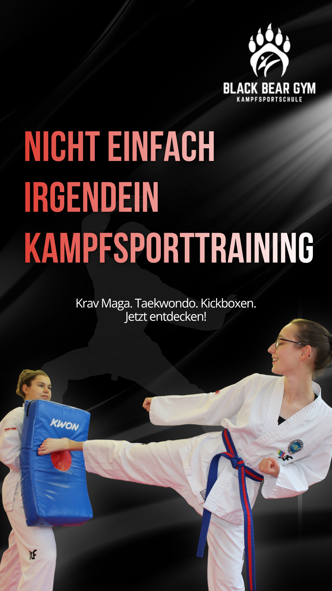 Black Bear Gym Erlangen Facebook ad