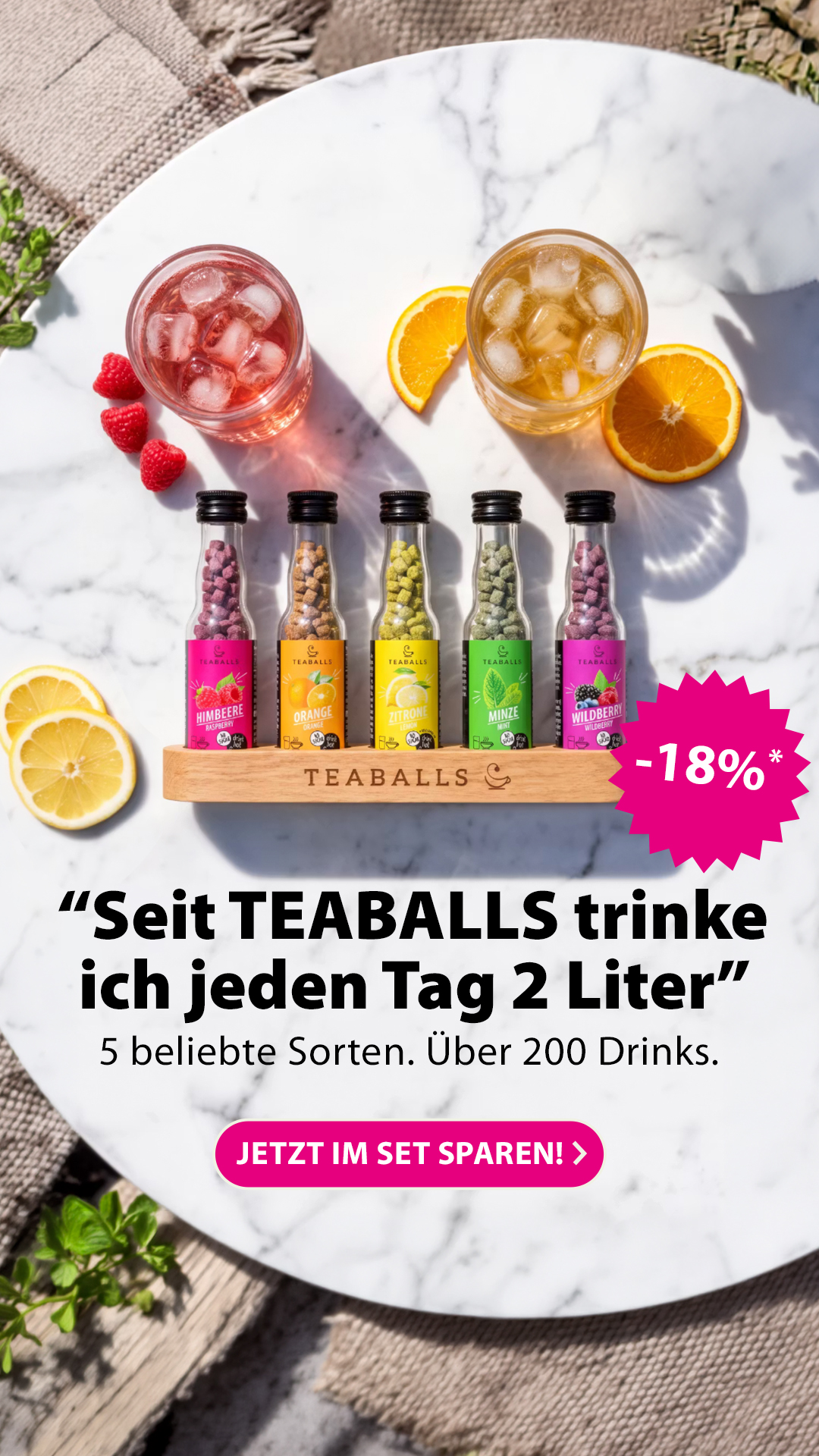 Teaballs Facebook ad