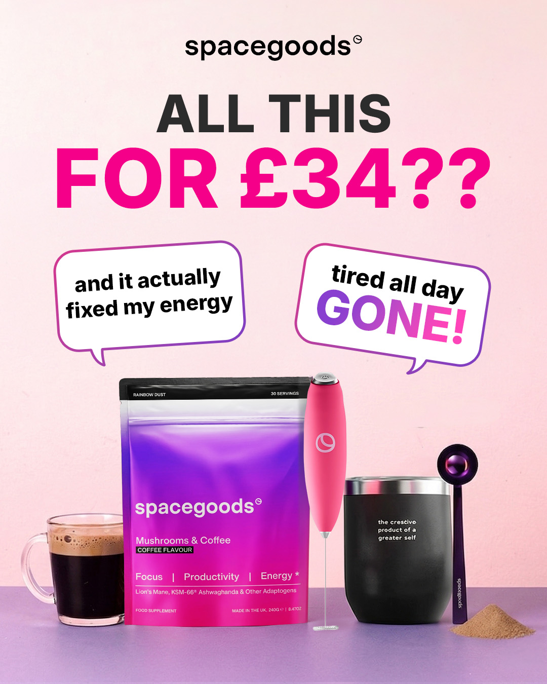 Spacegoods Facebook ad
