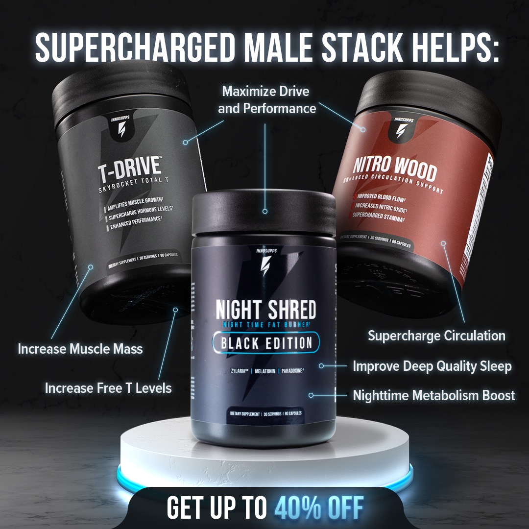 T-Drive Testosterone Booster Facebook ad