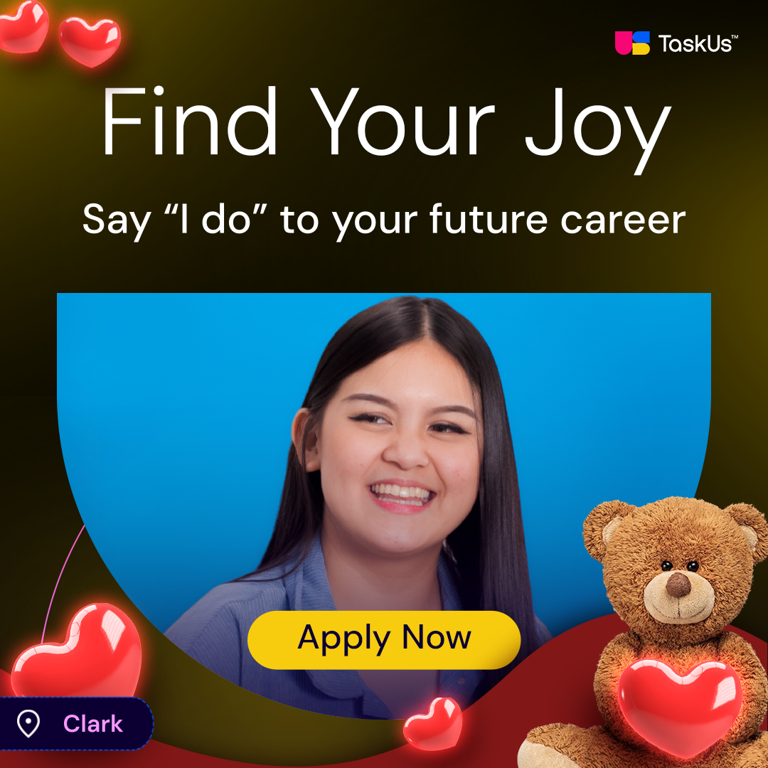 TaskUs Facebook ad