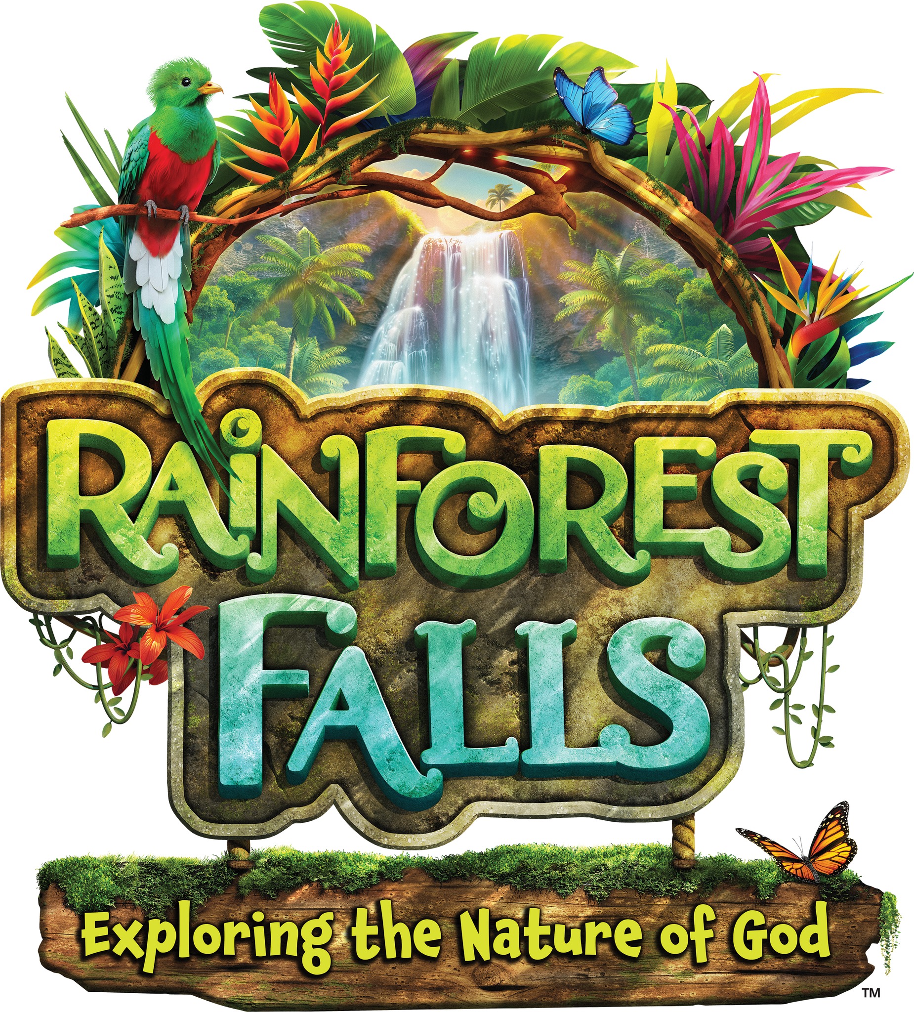 Coinjock Baptist Church Facebook ad: Rainforest Falls VBS
