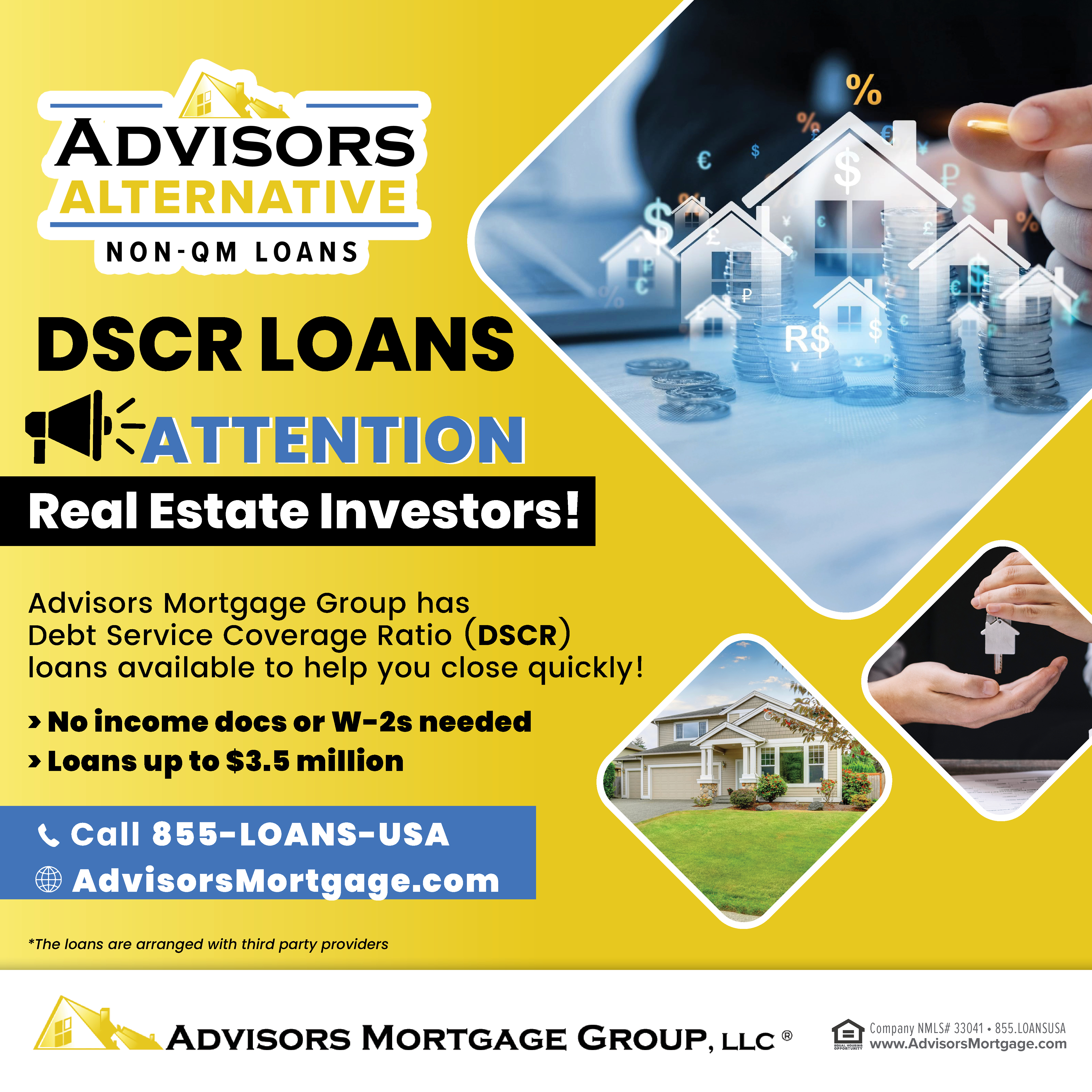 Advisors Mortgage Group Facebook ad