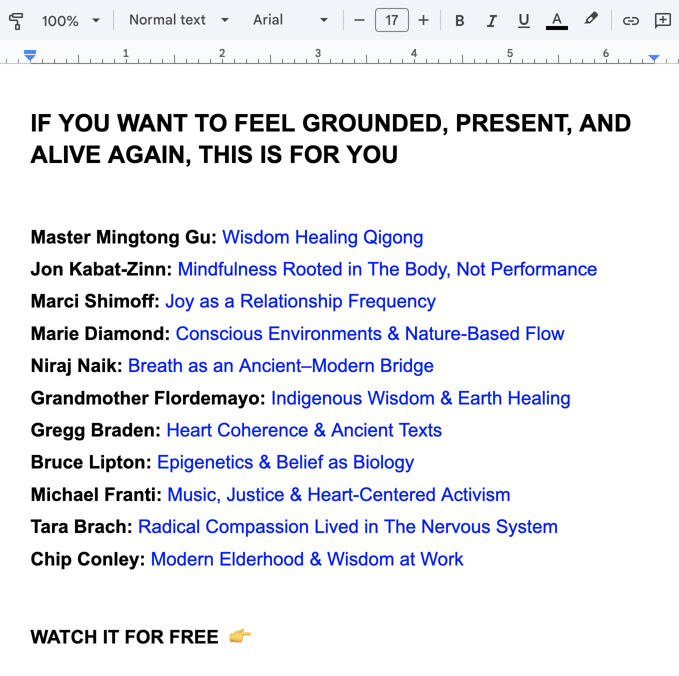 The Chi Center, Wisdom Healing Qigong with Master Mingtong Gu Facebook ad