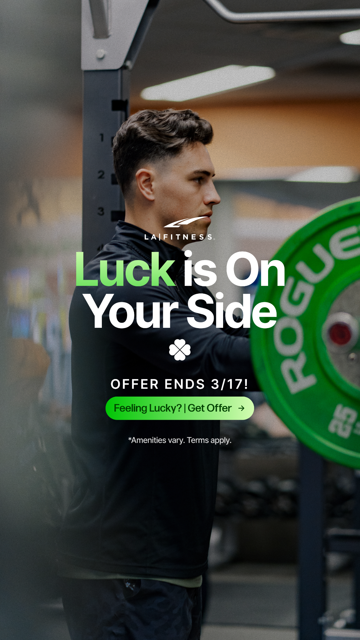 LA Fitness Facebook ad