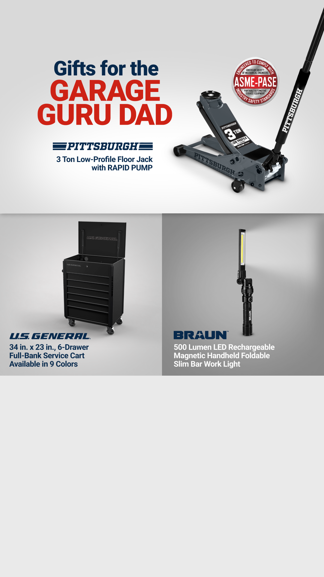Harbor Freight Facebook ad