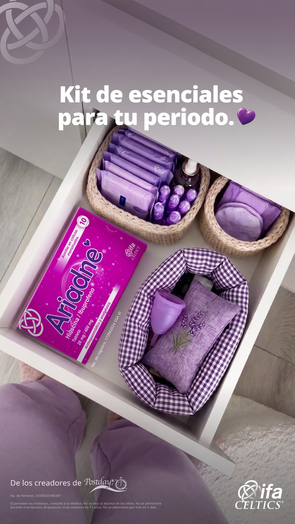 Ariadne Facebook ad: Todo lo que necesitas para pasar esos días…