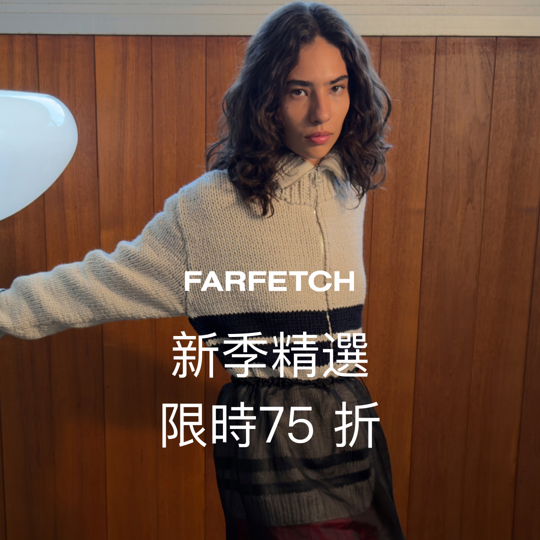 FARFETCH Facebook ad: 人氣新品 限時 75 折