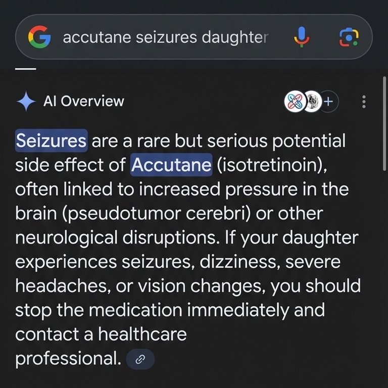 Dr. Rachel Sinclair Facebook ad: Read if your daughter has acne