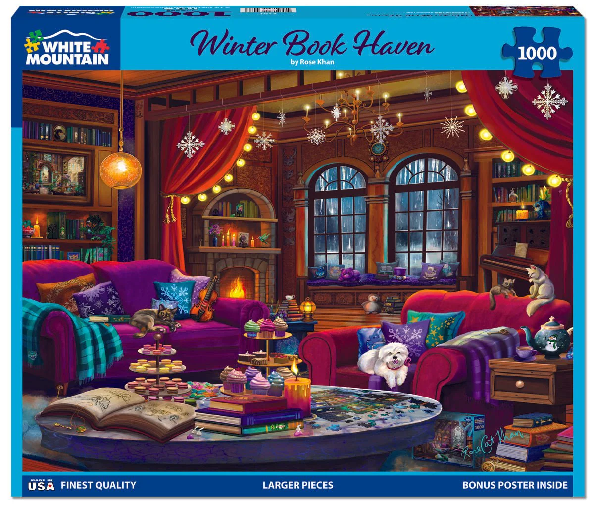 White Mountain Puzzles Facebook ad