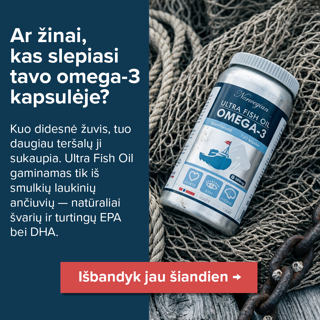 Omegalab.lt Facebook ad