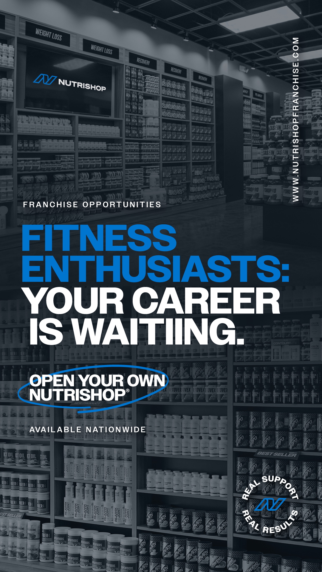 Nutrishop Facebook ad