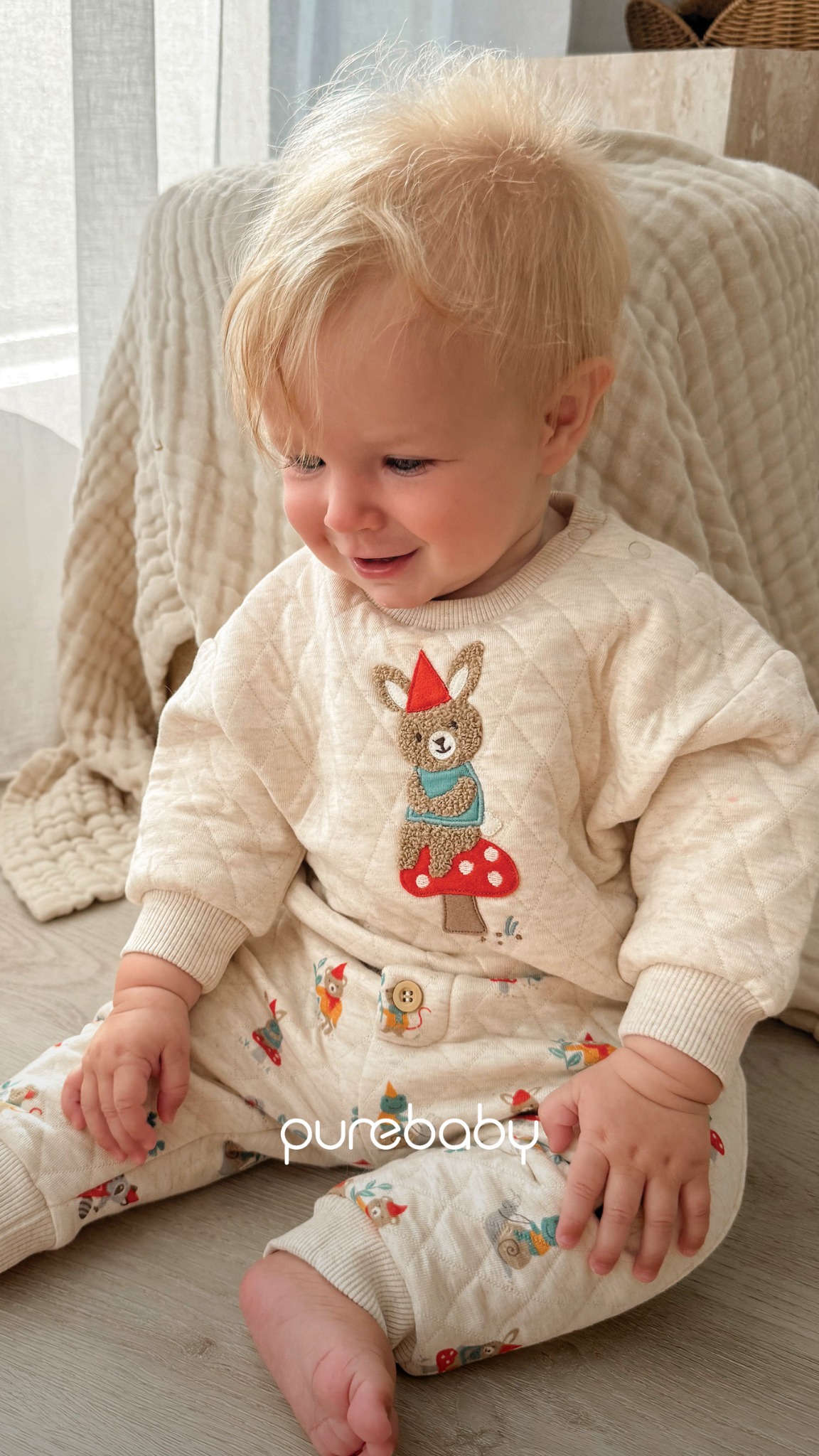 Purebaby Facebook ad