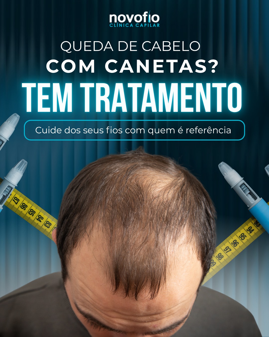 Novofio Araçatuba Clínica Capilar Facebook ad