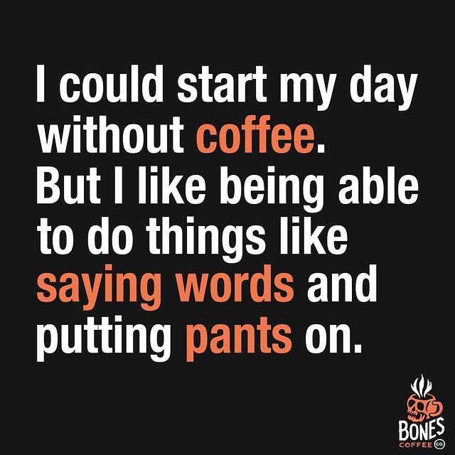 Bones Coffee Company Facebook ad