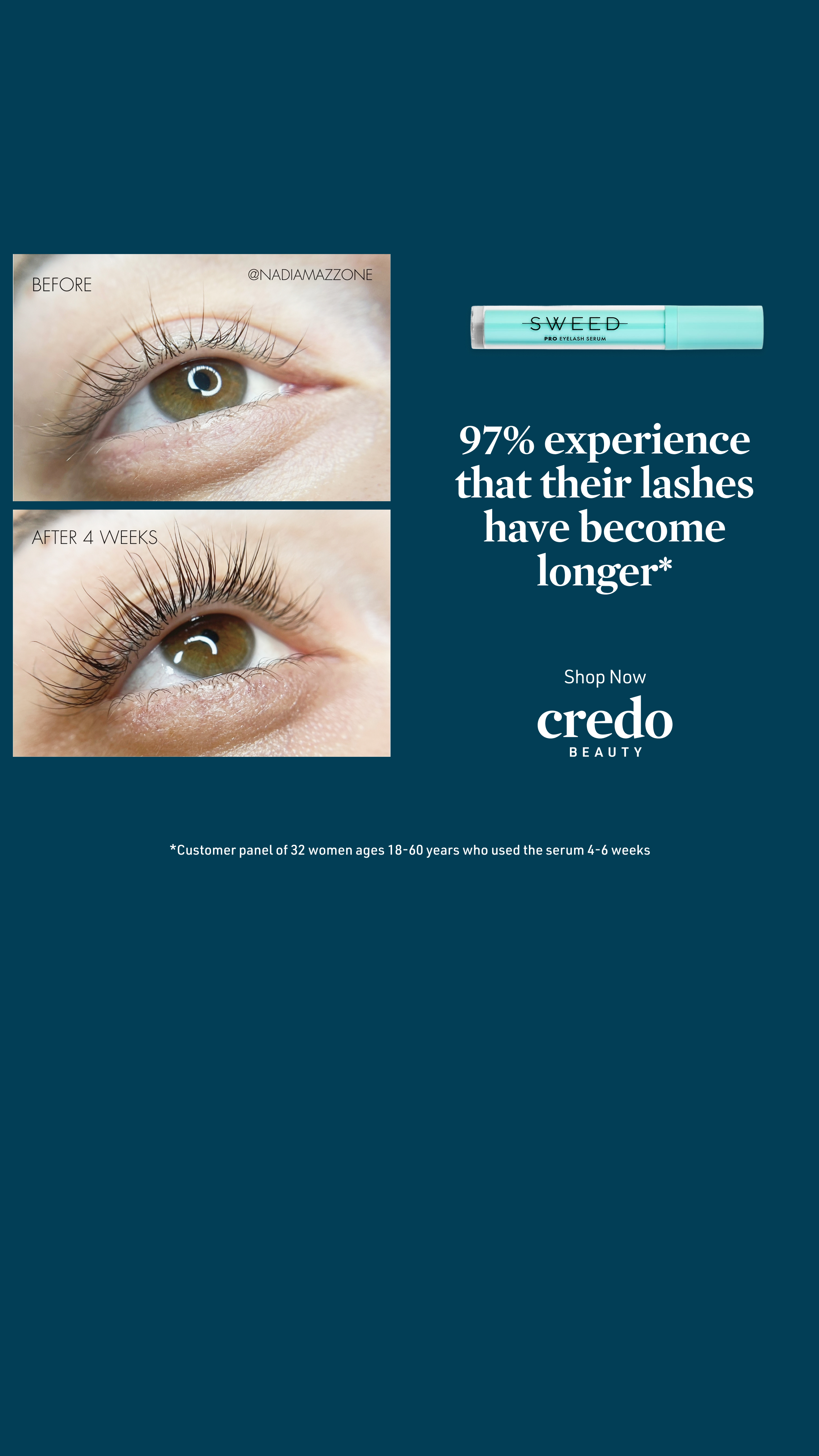 Credo Beauty Facebook ad
