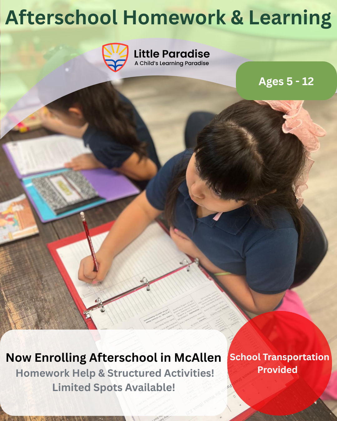 Little Paradise-Academy Montessori Facebook ad