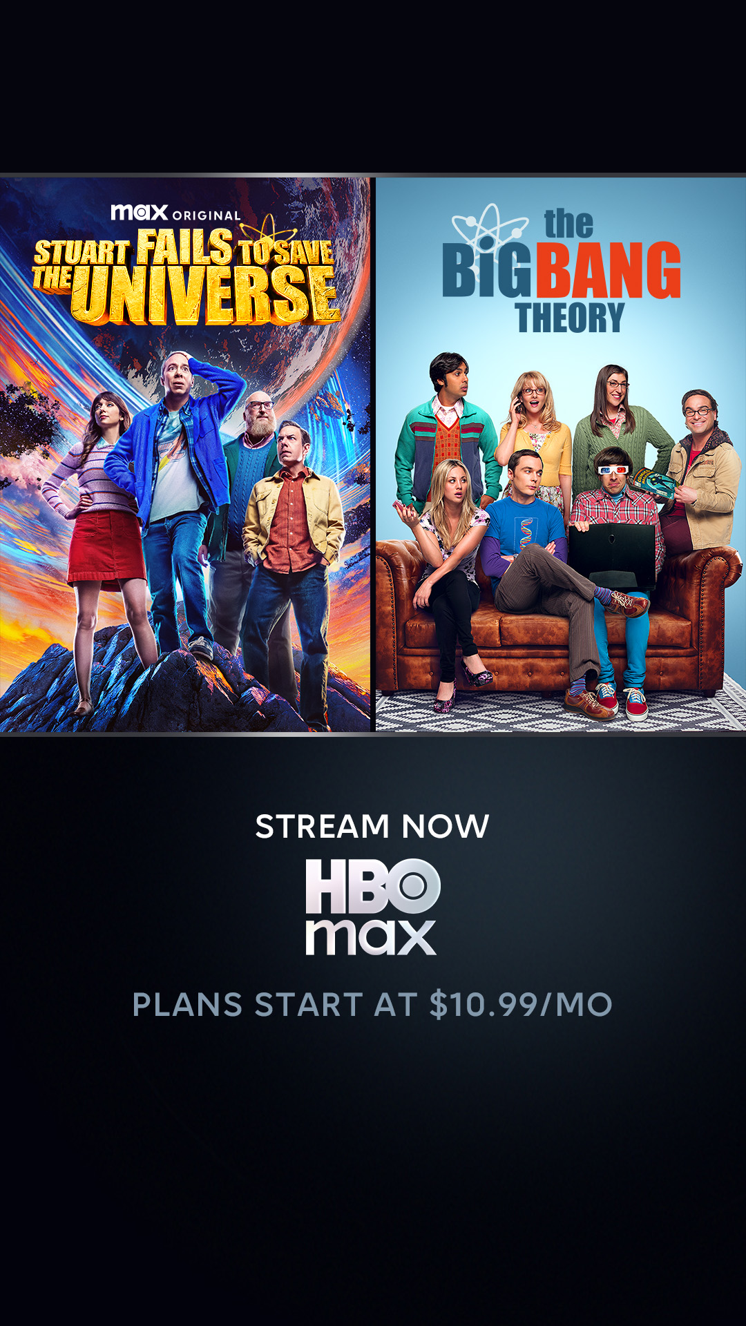 HBO Max Facebook ad