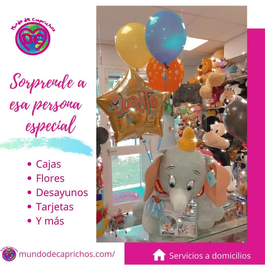 Mundo De Caprichos Facebook ad: ¡Regalos Especiales!