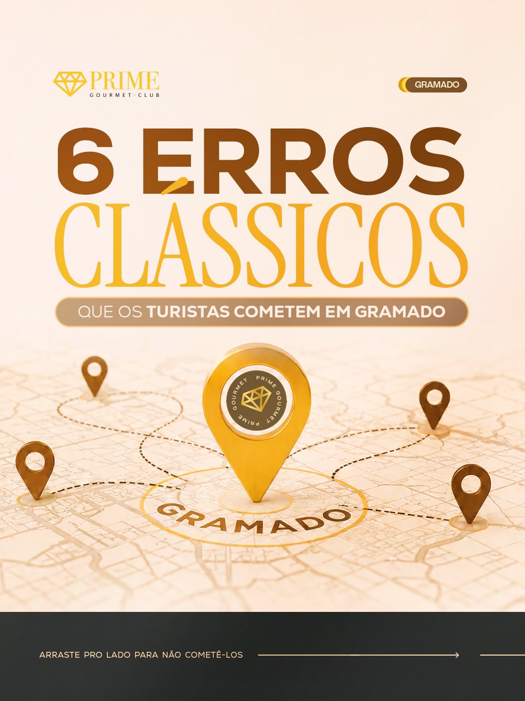 Prime Gourmet Club Facebook ad: 6 erros clássicos que fazem turistas gastarem muito…