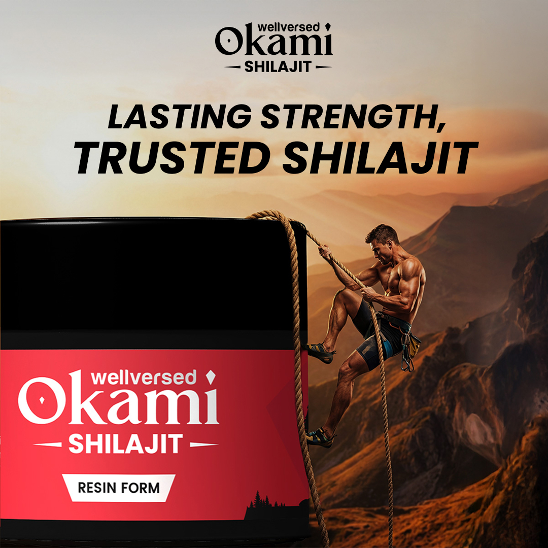 Okami - Wellversed Brand Facebook ad: Optimised for Stamina & Power!