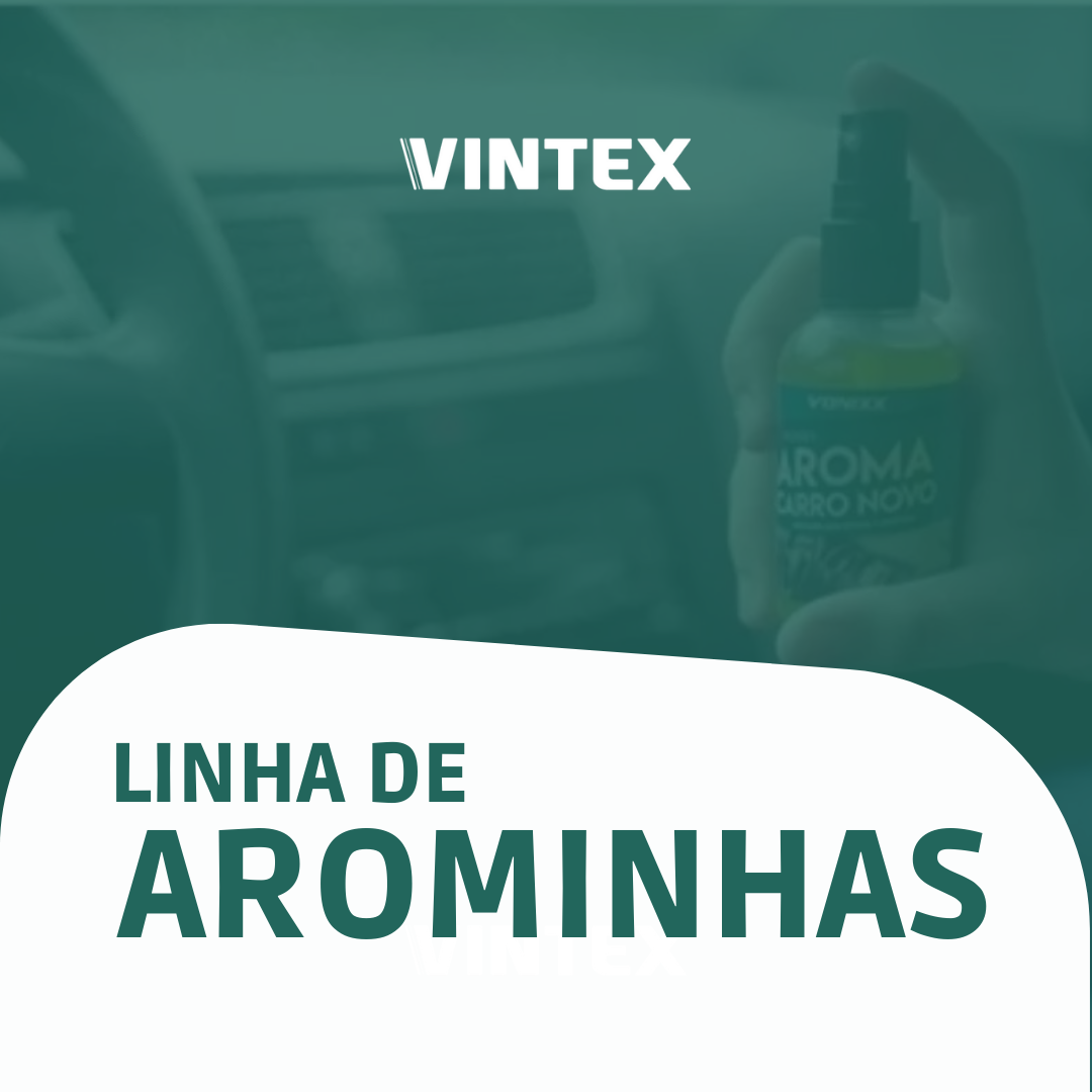 Vintex Auto Facebook ad: Produzido com fragrâncias especiais, os Arominhas da Vintex…
