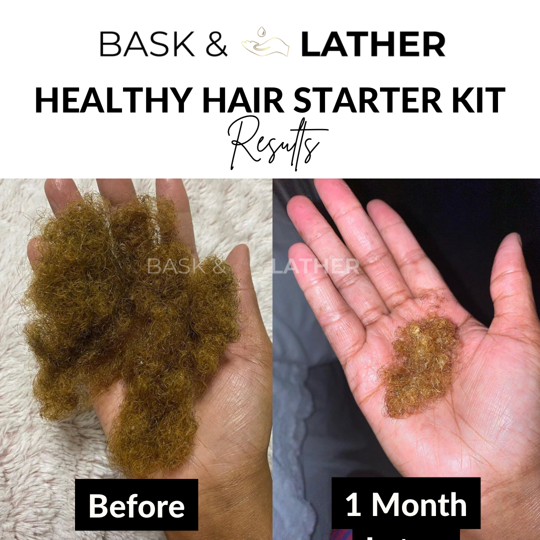 Bask & Lather Co Facebook ad: Let's Grow Healthy Hair Today!