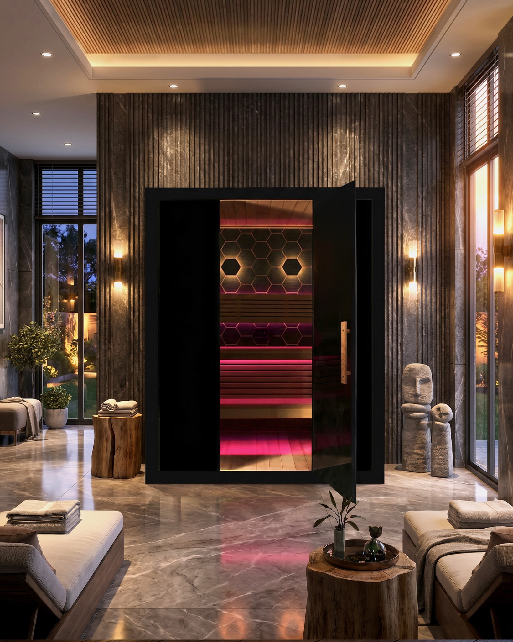 Sun Home Saunas Facebook ad