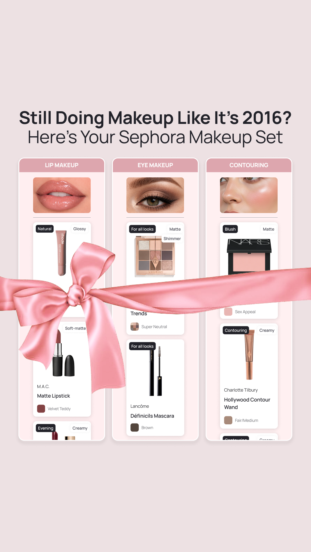 Beauty Transformation Program Facebook ad