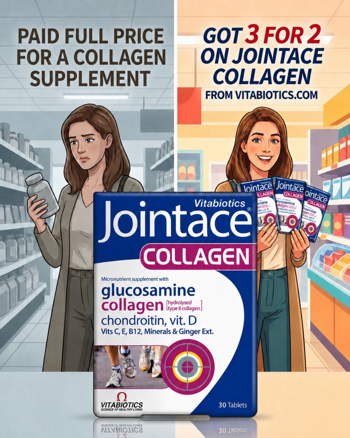 Vitabiotics Facebook ad: 3 For 2 On All Products