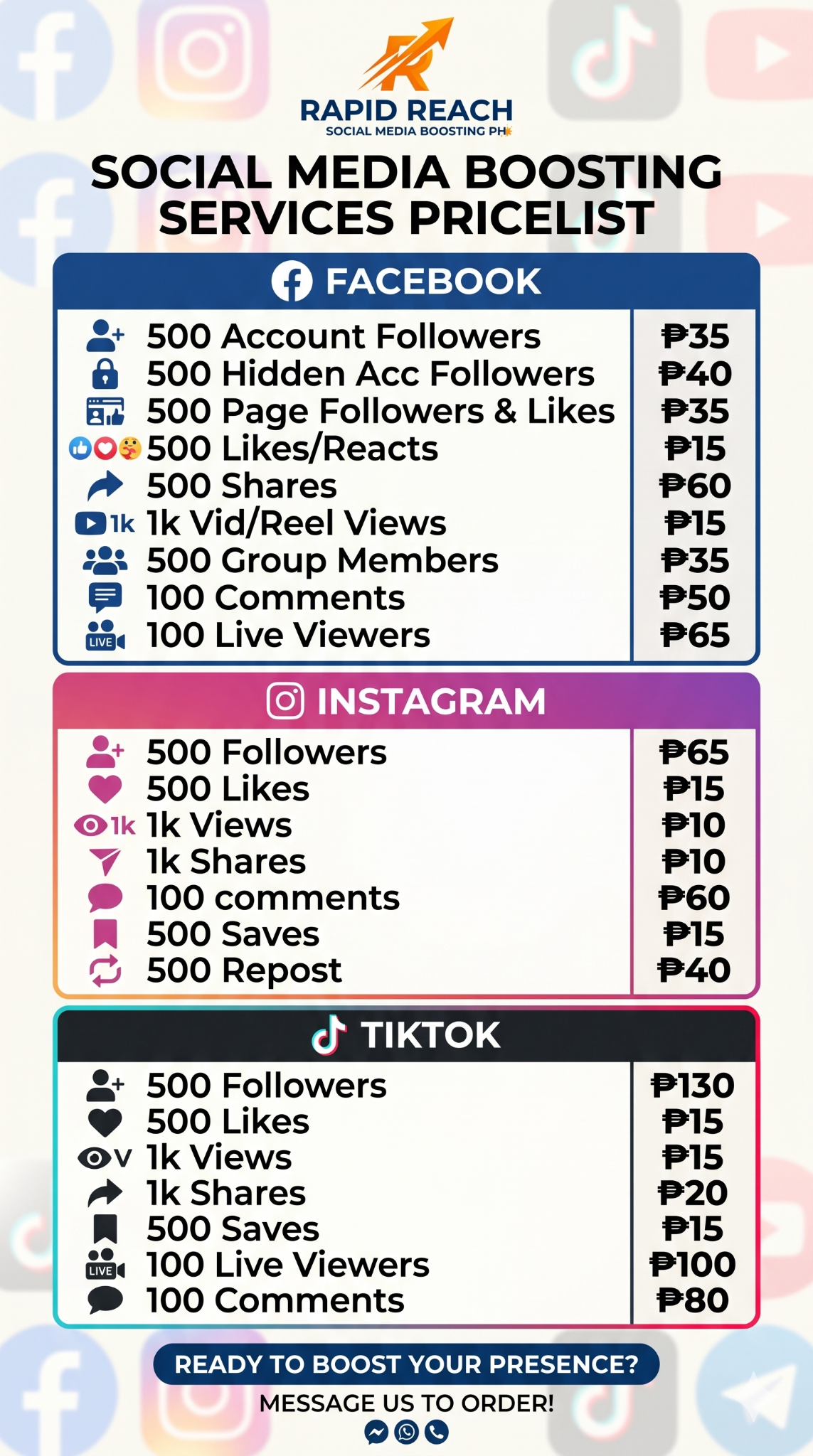 Rapid Reach PH Facebook ad: Level-up ang Social Media Presence Mo Ngayon!