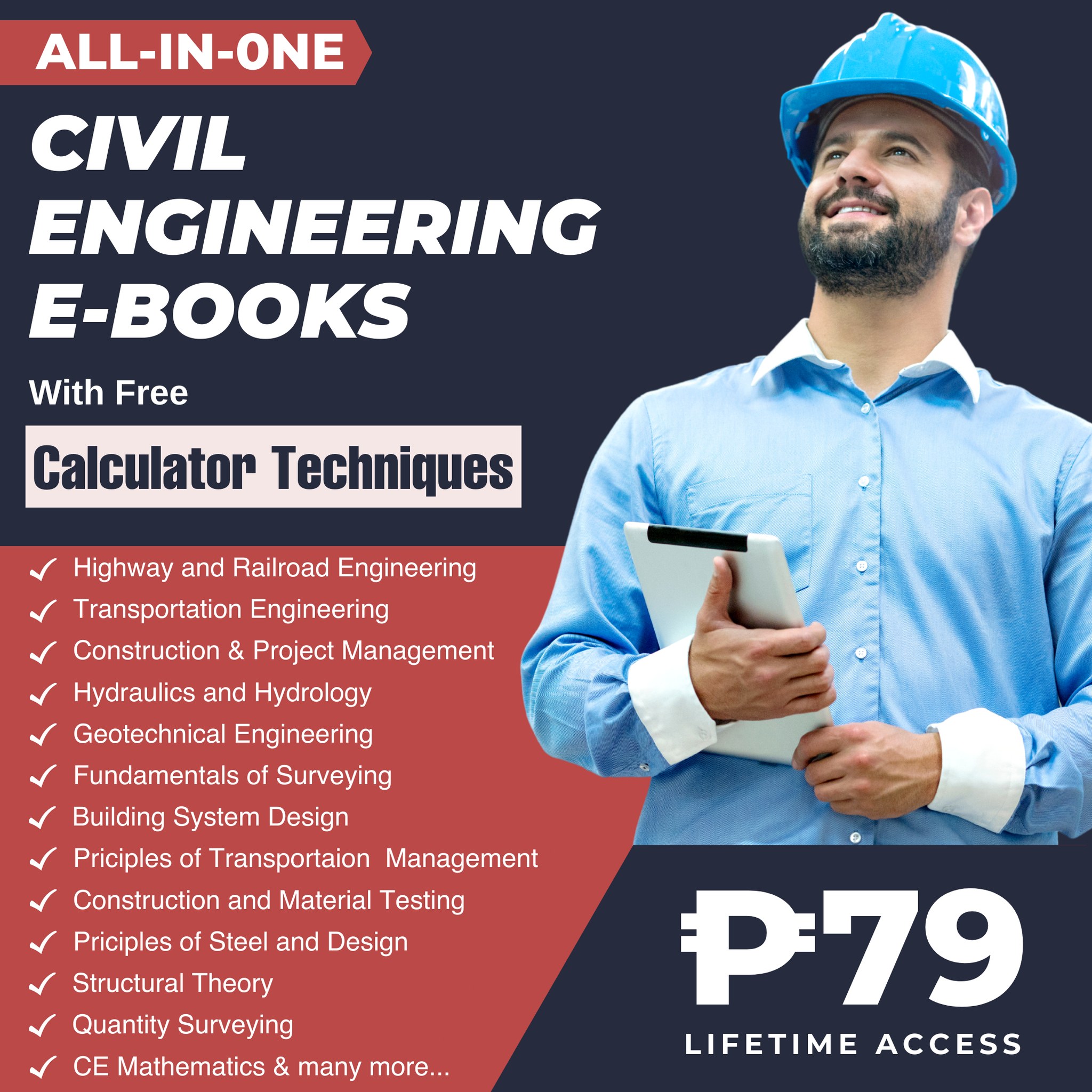 Modernong Inhinyero Facebook ad: Get UNLIMITED ACCESS to our 𝗔𝗟𝗟-𝗜𝗡-𝗢𝗡𝗘…