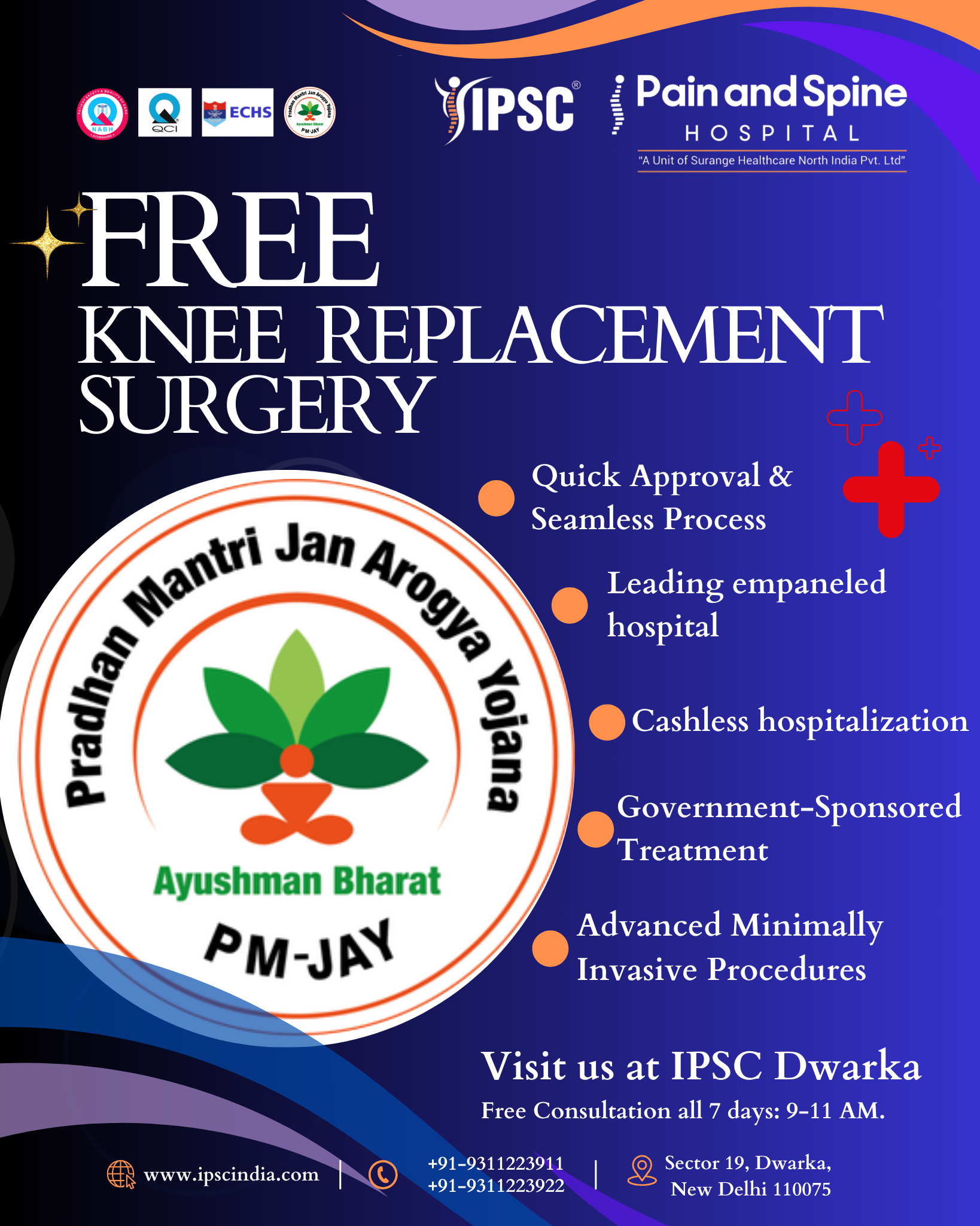 IPSC: Pain and Spine Hospitals Facebook ad from May 30, 2025