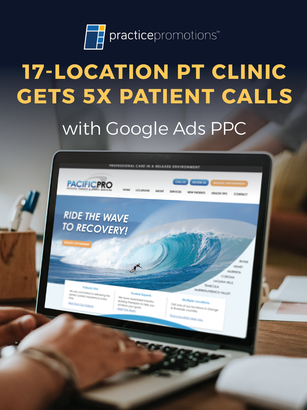 Practice Promotions, Full-Service Clinic Marketing Facebook ad