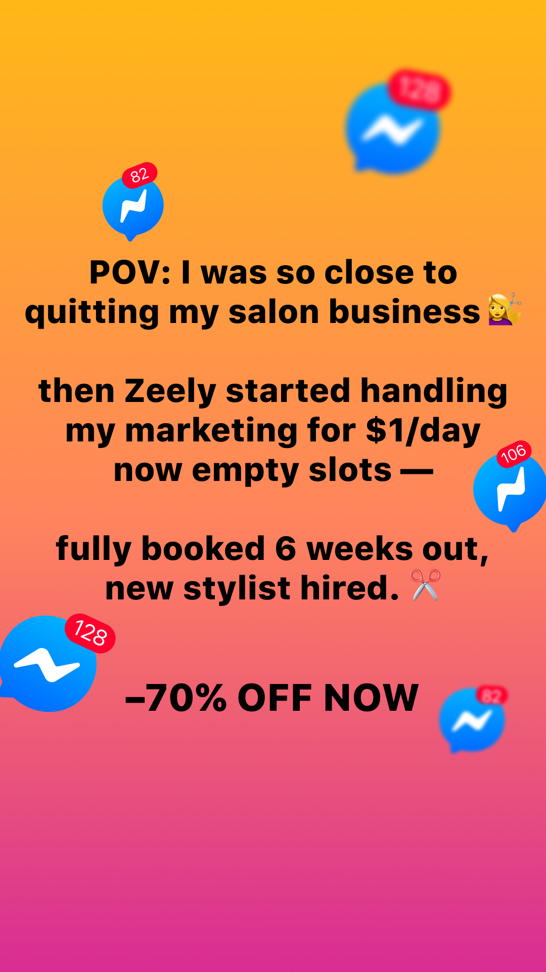 Zeely Facebook ad