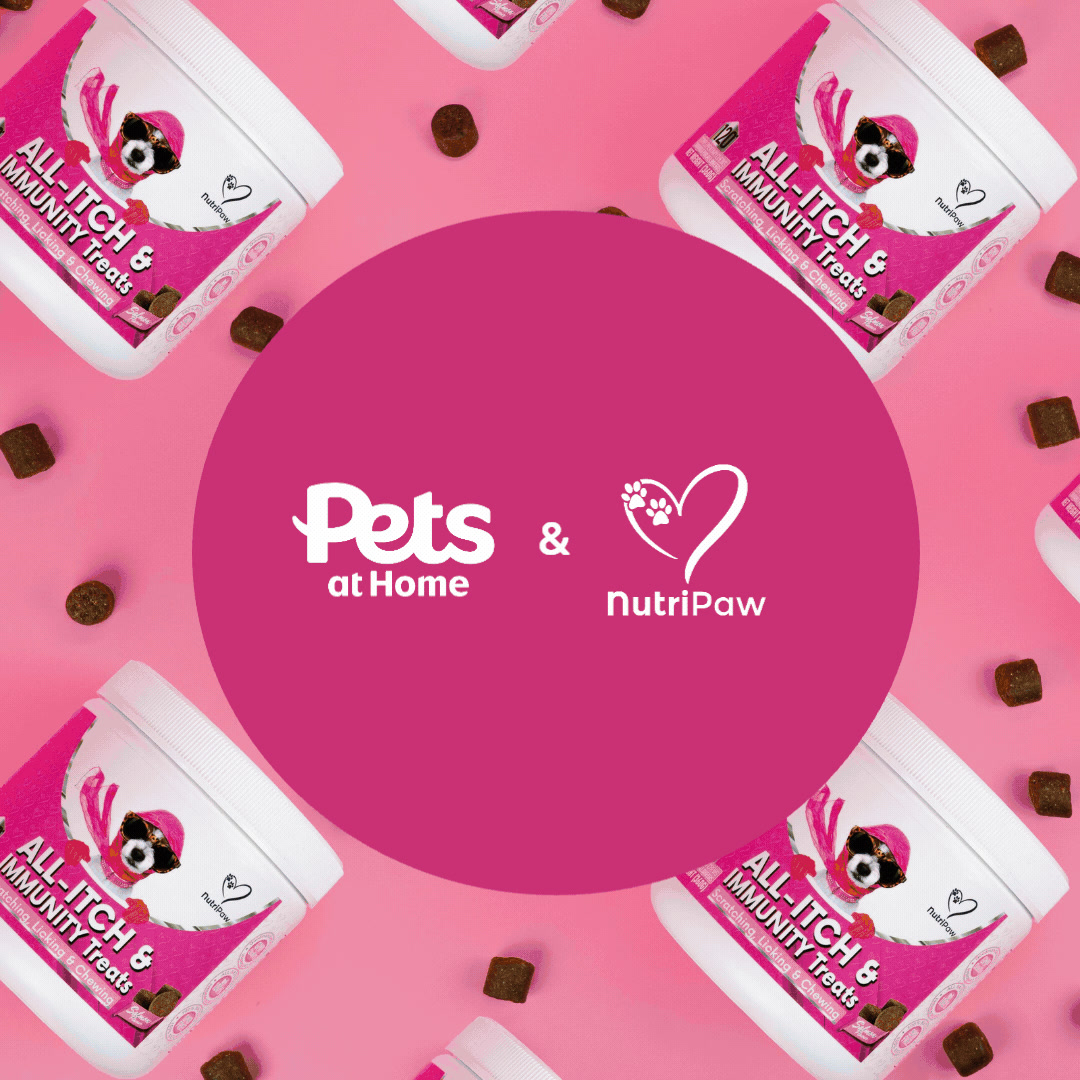 Nutri Paw Facebook ad: Find NutriPaw in Pets at Home