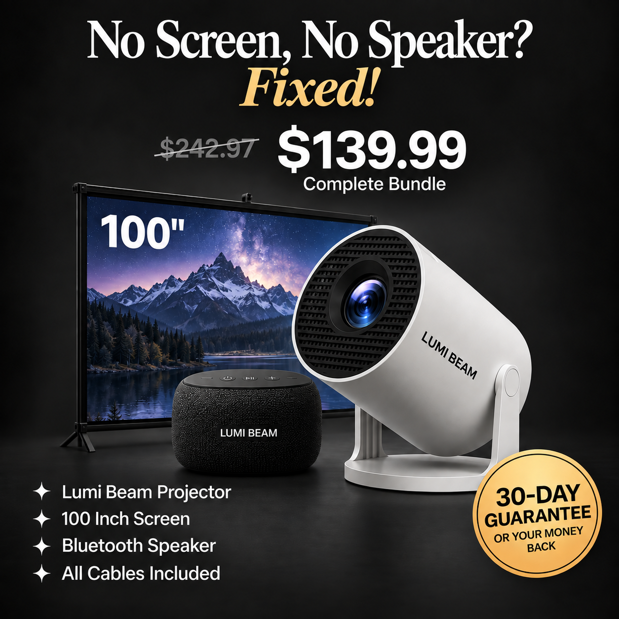 Lumi Beam Facebook ad