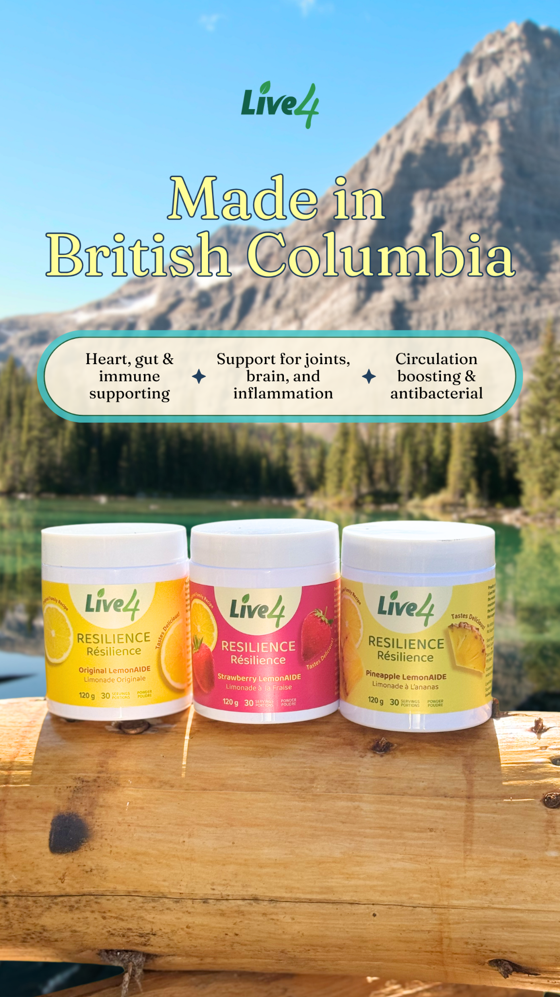 Live4 Wellness Facebook ad