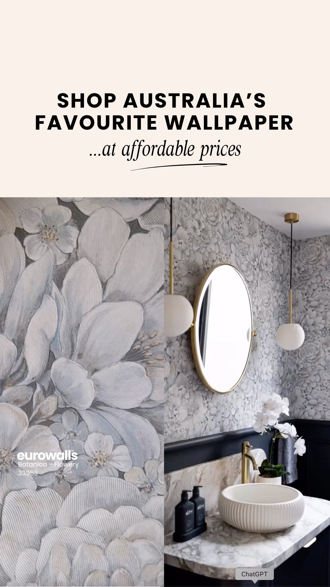 Eurowalls Facebook ad