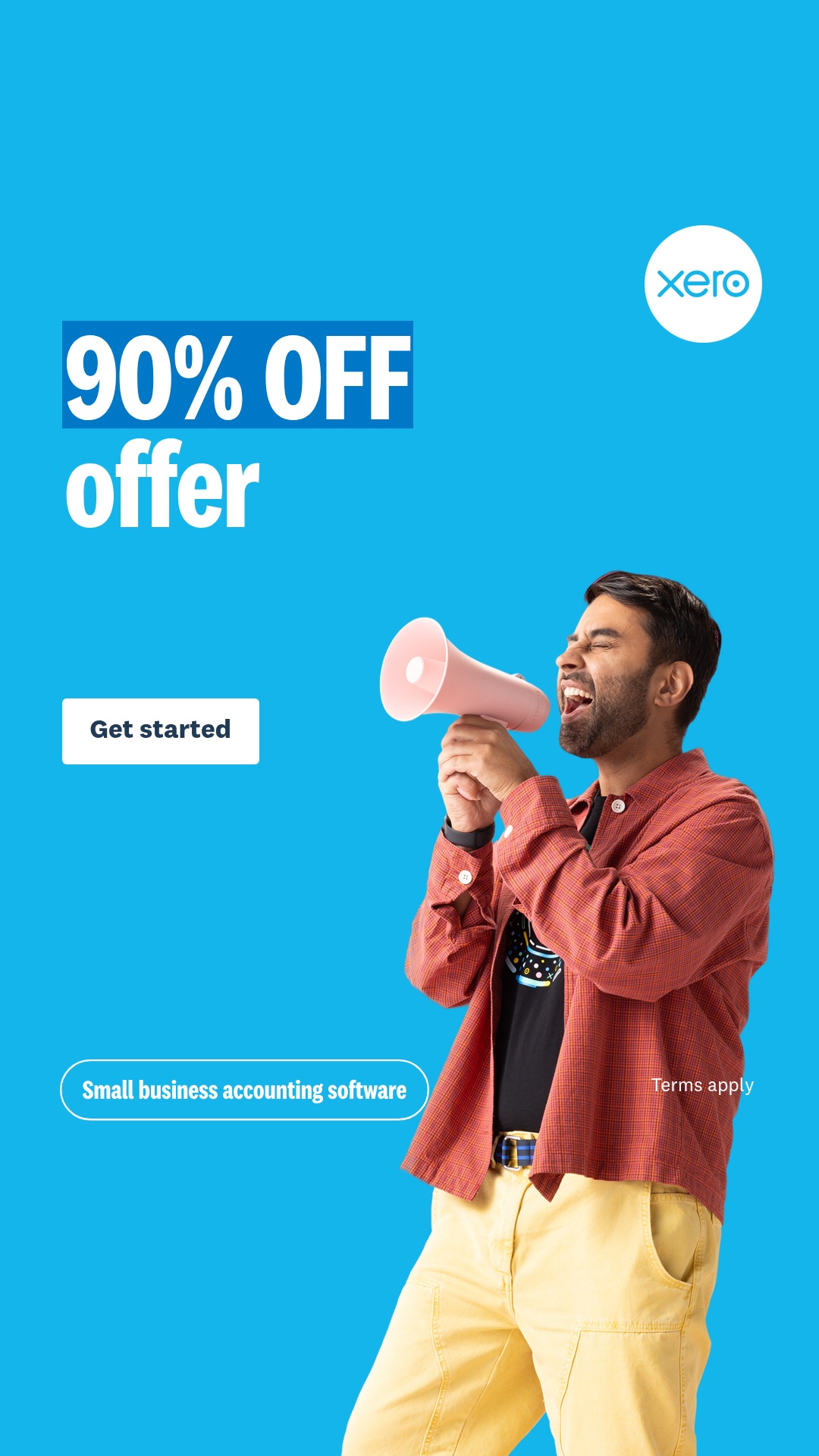 Xero Facebook ad