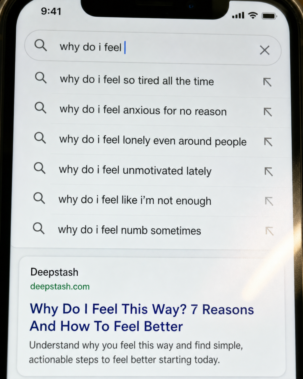 Deepstash Facebook ad