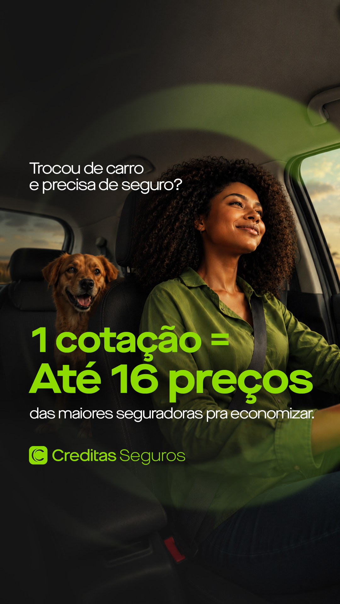 Creditas Seguros Facebook ad