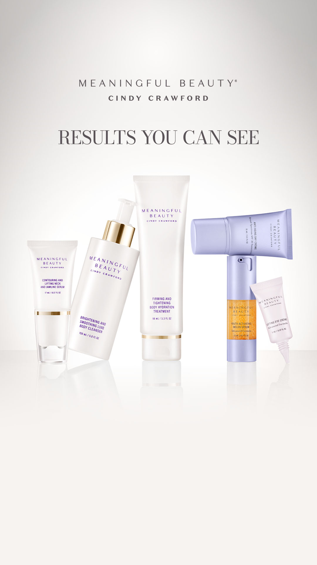 Meaningful Beauty Facebook ad