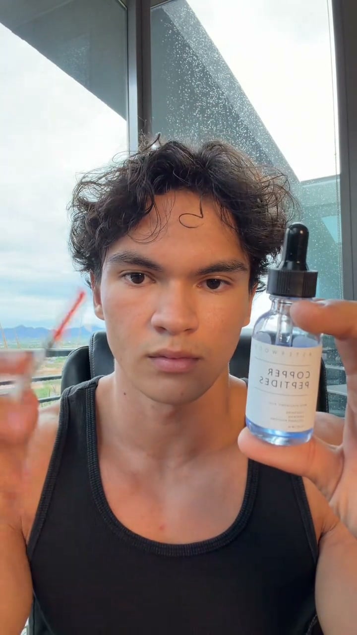 TryDeloura Facebook ad: Clearer Skin Starts Here