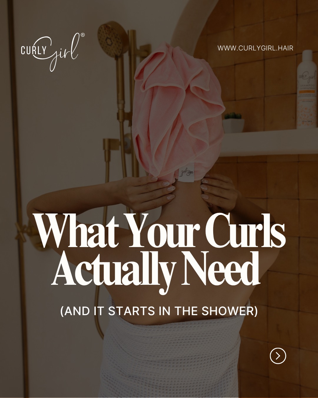 Curly Girl Facebook ad