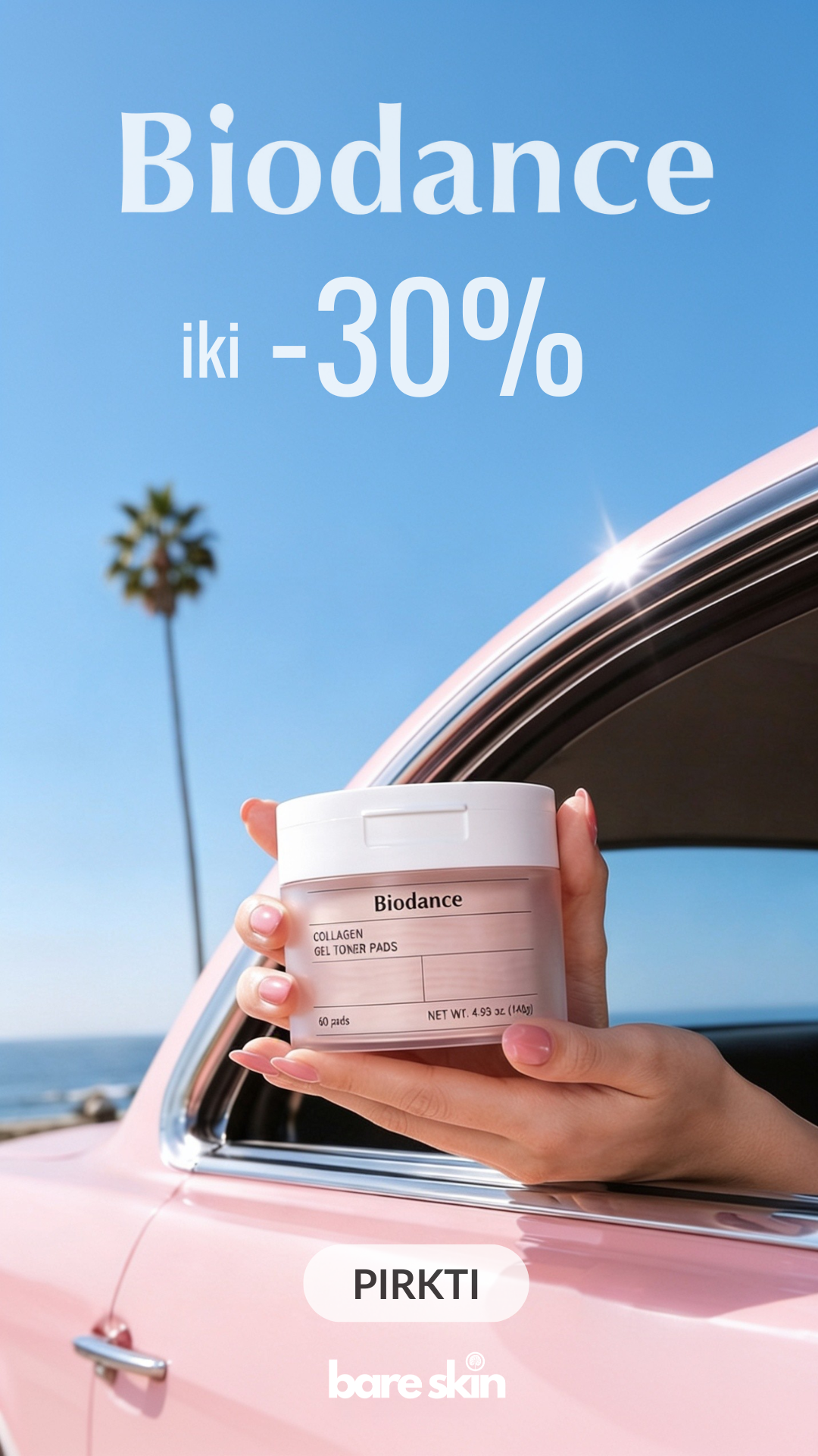 Bareskin.lt Facebook ad