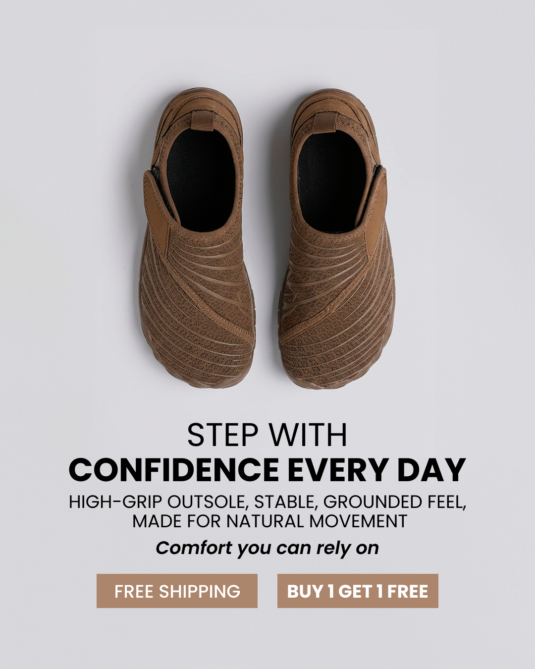 Voyabarefoot Facebook ad