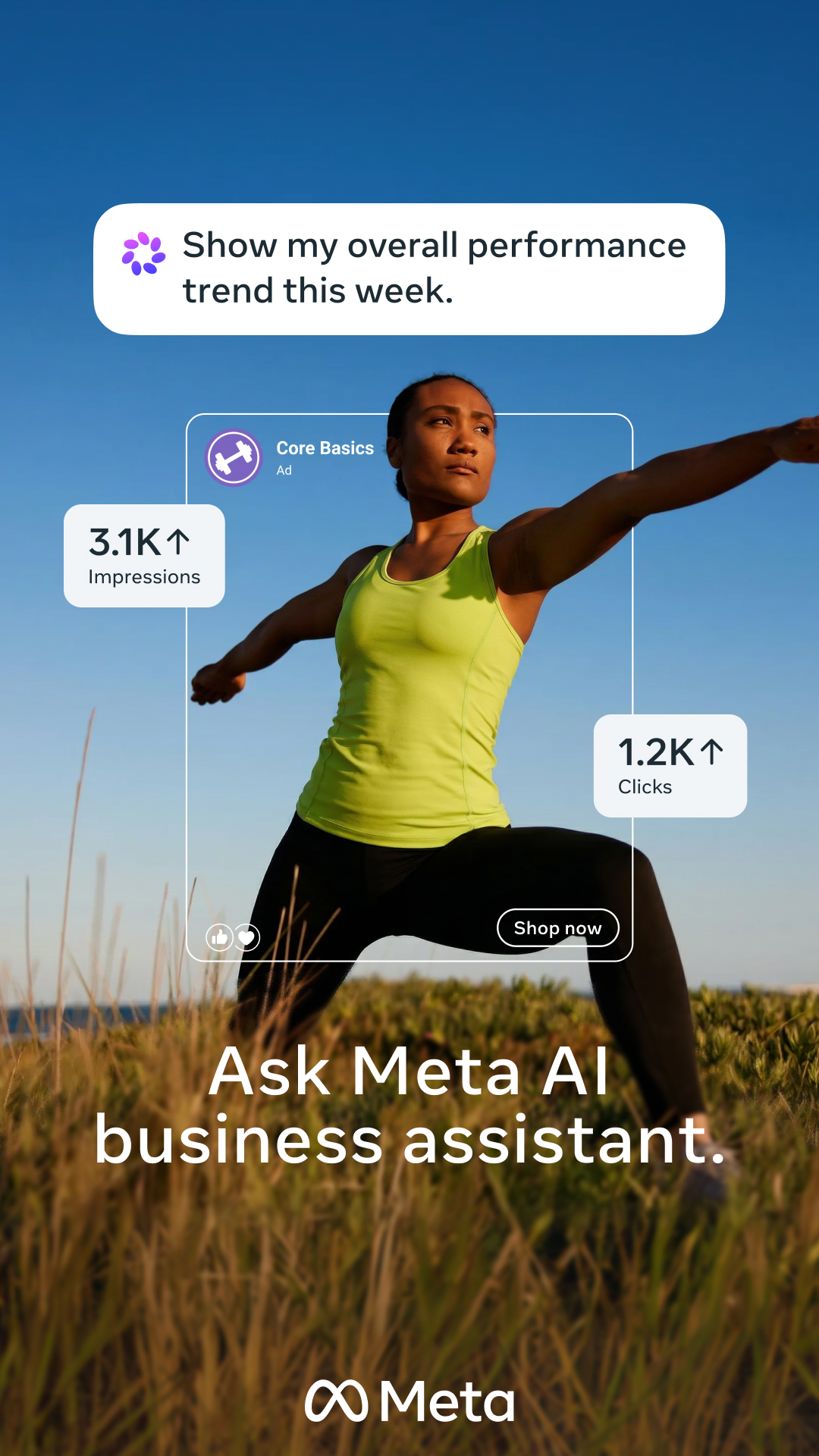 Meta for Business Facebook ad