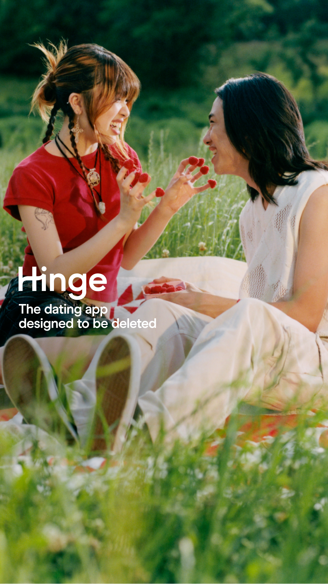 Hinge Facebook ad